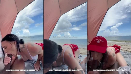 Auhneesh Nicole – Geiler Rettungsschwimmer fickt BBC am Strand