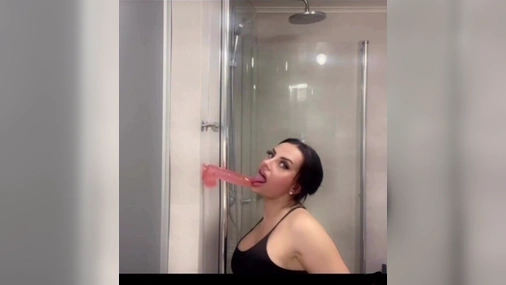 Swedish Natasha Dildo Blowjob