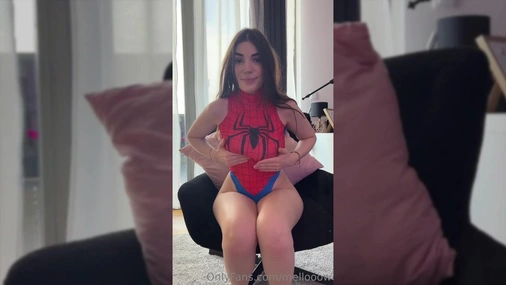 Mellooow Playing With Sex Toy In Costume