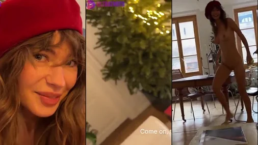 Anna Ralphs Selbstgedrehtes Weihnachtsgeil