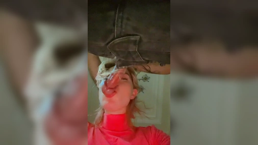 Danish Katjanadine Sloppy Blowjob