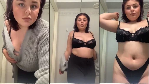 Swedish Iza striptease