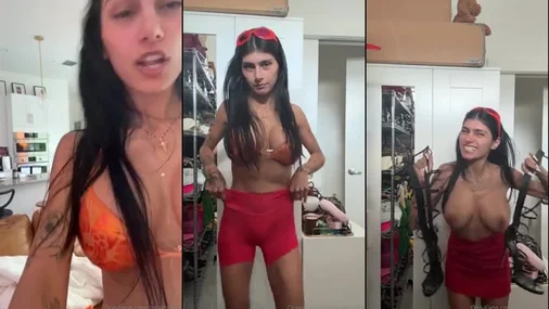 Mia Khalifa – Livestreaming mit Try-On-Haul