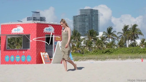 Hope Heaven - Miami Beach POV Sextape