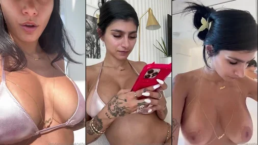 Mia Khalifa – Livestream: Langes Bad
