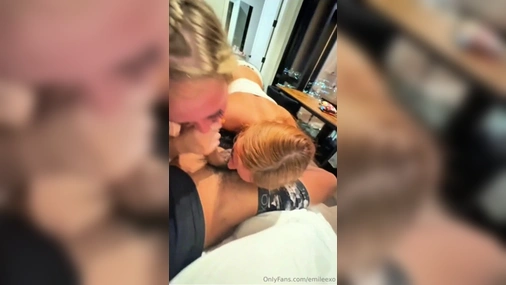 Emileexo BGG Sharing Fuck & Facial Her Sister