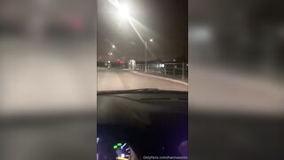 Swedish hannasaiito sucking dick in the car