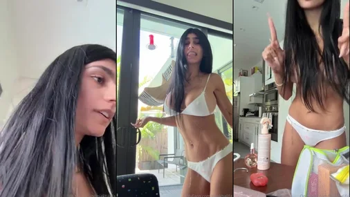 Mia Khalifa – Extrem lange morgendliche Neckerei