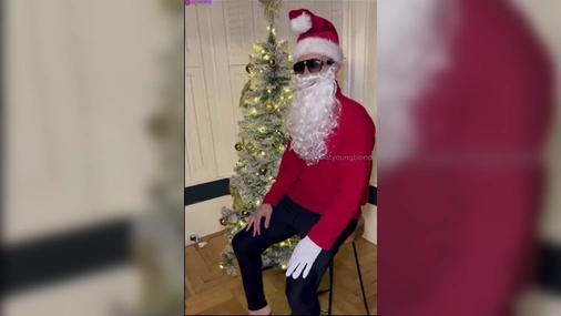 Swedish Blonde Bombshell ThatYoungBlonde - Xmas Sextape Ends With Cum On Pussy