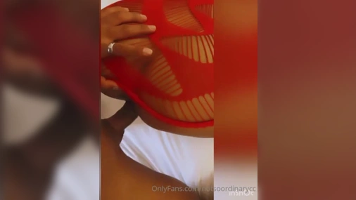 Norwegian Babe Caroline Nitter - Hot Doggy Fuck In Red Lingerie And Messy Cumshot Ass