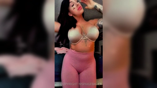 PaigeBauer Sexy Striptease and Cunt Play