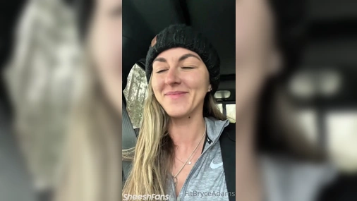 Bryce Adams Squirting In Her Boyfriends Truck