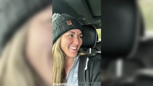 Bryce Adams Squirting In Her Boyfriends Truck