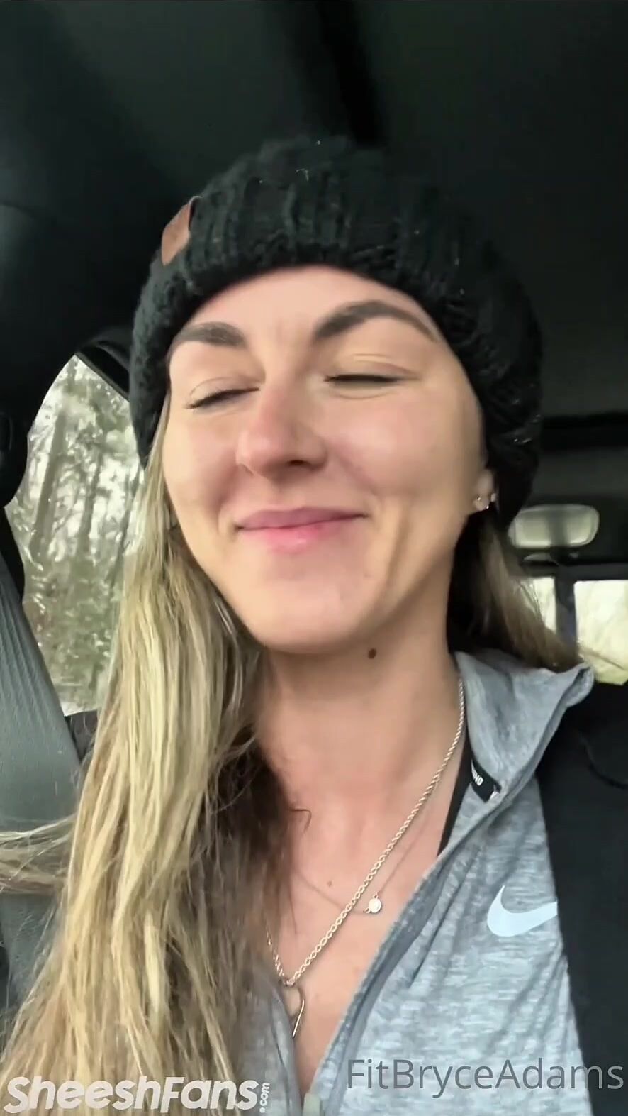Bryce Adams Squirting In Her Boyfriends Truck