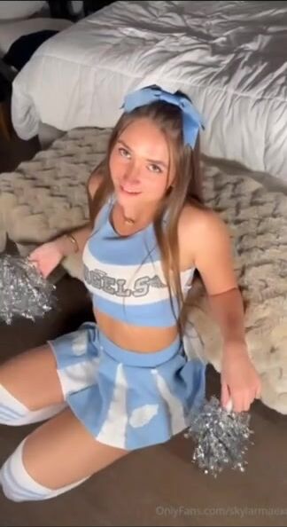 Skylarmaexo - Cheerleader Slut Gets Drilled After Practice