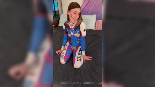 Naomi Soraya  Homemade Sextape In D.Va Cosplay
