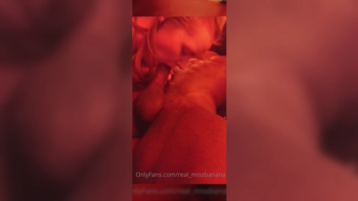 Swedish MissBanana BBC Blowjob