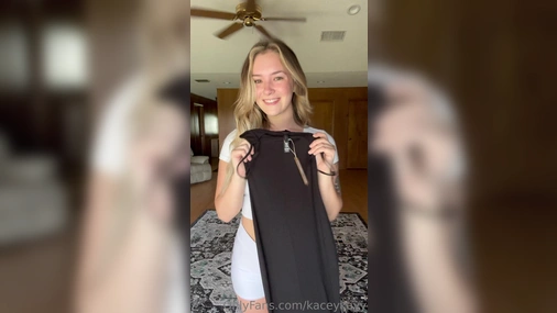 KaceyKayy New Dress Try On