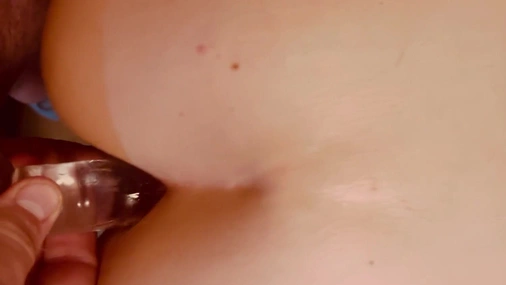 Swedish Amandazz Gets fucked by dildo and dick