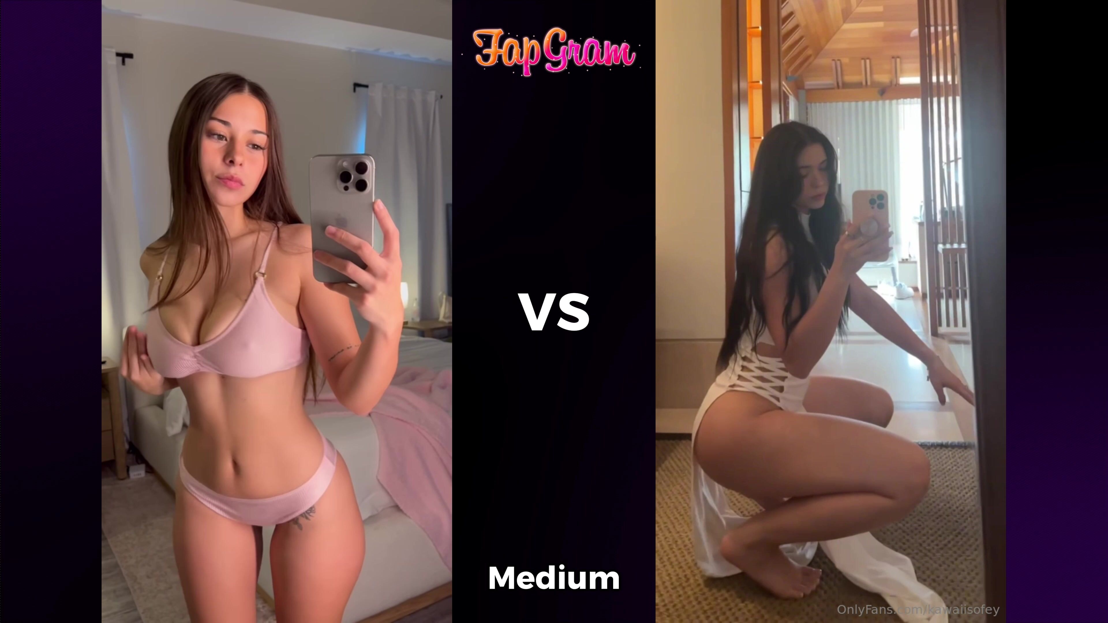 Sophie Rain VS Aishah Sofey PMV Battle