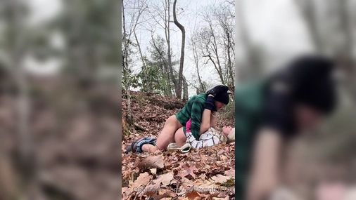 AshleysOfTikTok Giving It Up While Hiking