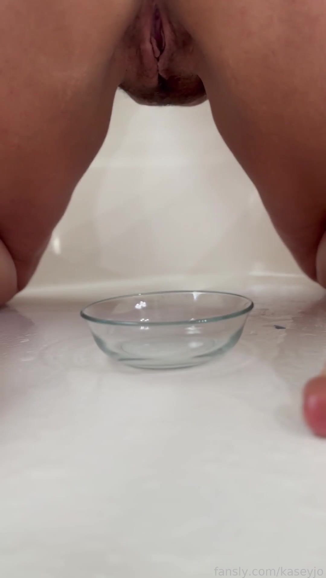 KaseyJo Filling Your Bowl With Pee Drink Up