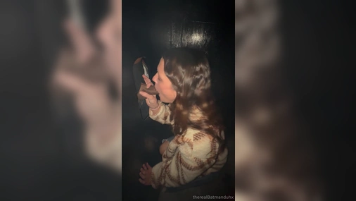 Amateur @ REAL Gloryhole Sucking Cock