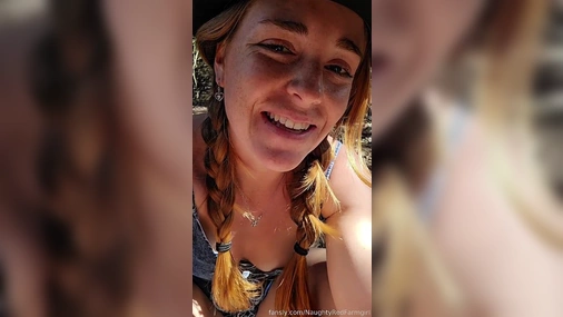 NaughtyRedFarmgirl Fisting & Towball Anal