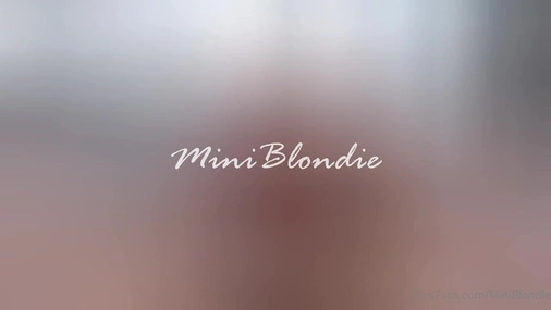 MiniBlondie Get Fucked By Her Man's BWC