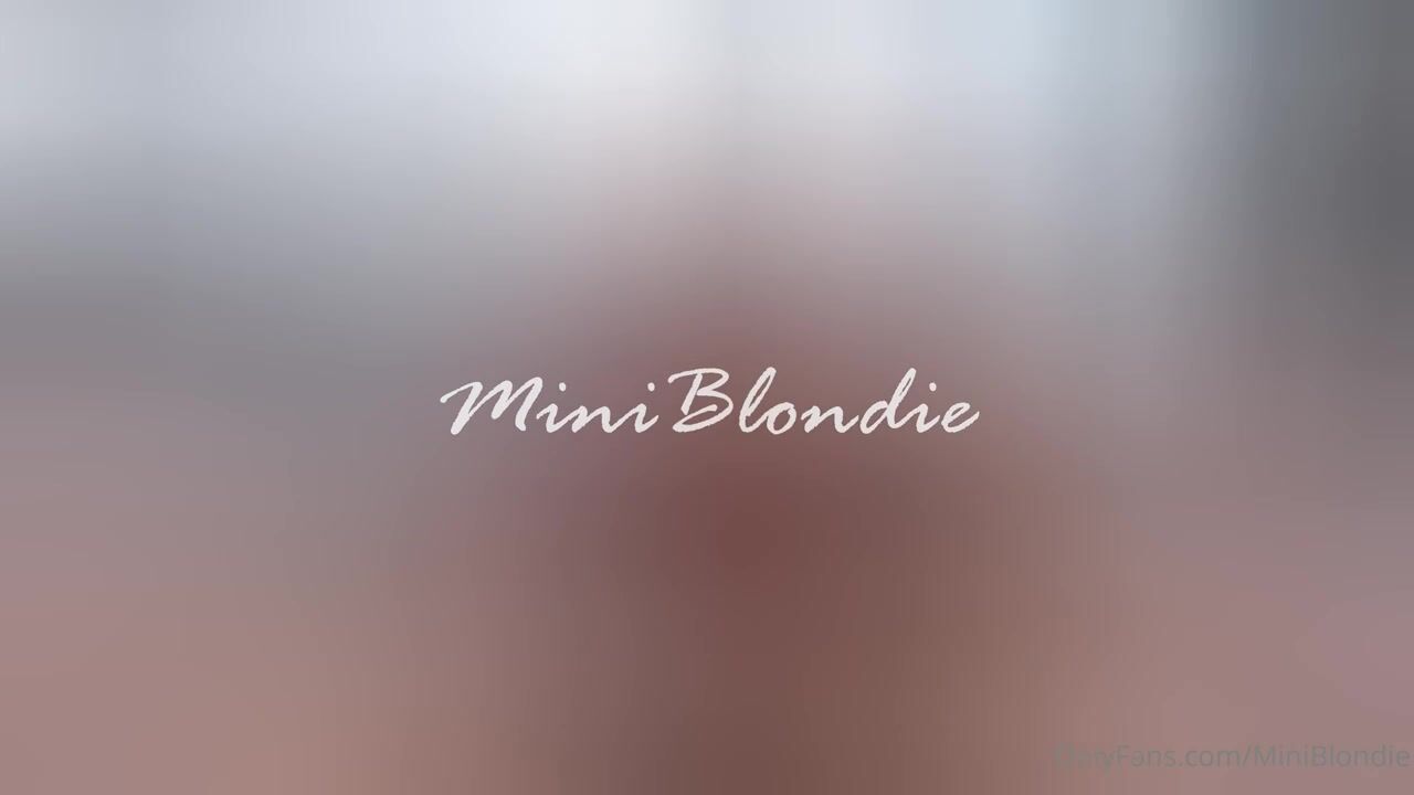 MiniBlondie Get Fucked By Her Man's BWC