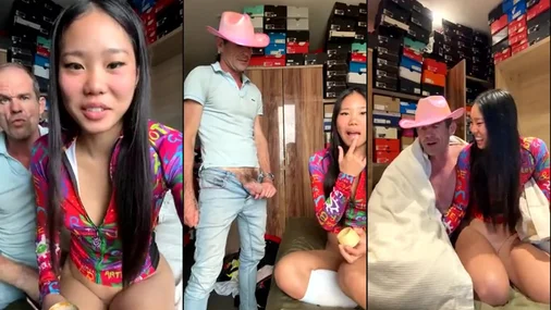 MichelleFromChina – Von jemandes Opa im Livestream gefickt werden