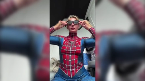 Kirstentoosweet - Spider Girl Twerking Big Juicy Booty