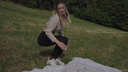 Hope Heaven - Cheating On Boyfriend Outdoors With Strangers