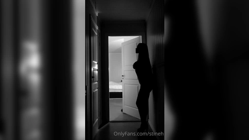 Norwegian Babe Stineh Naked In The Dark