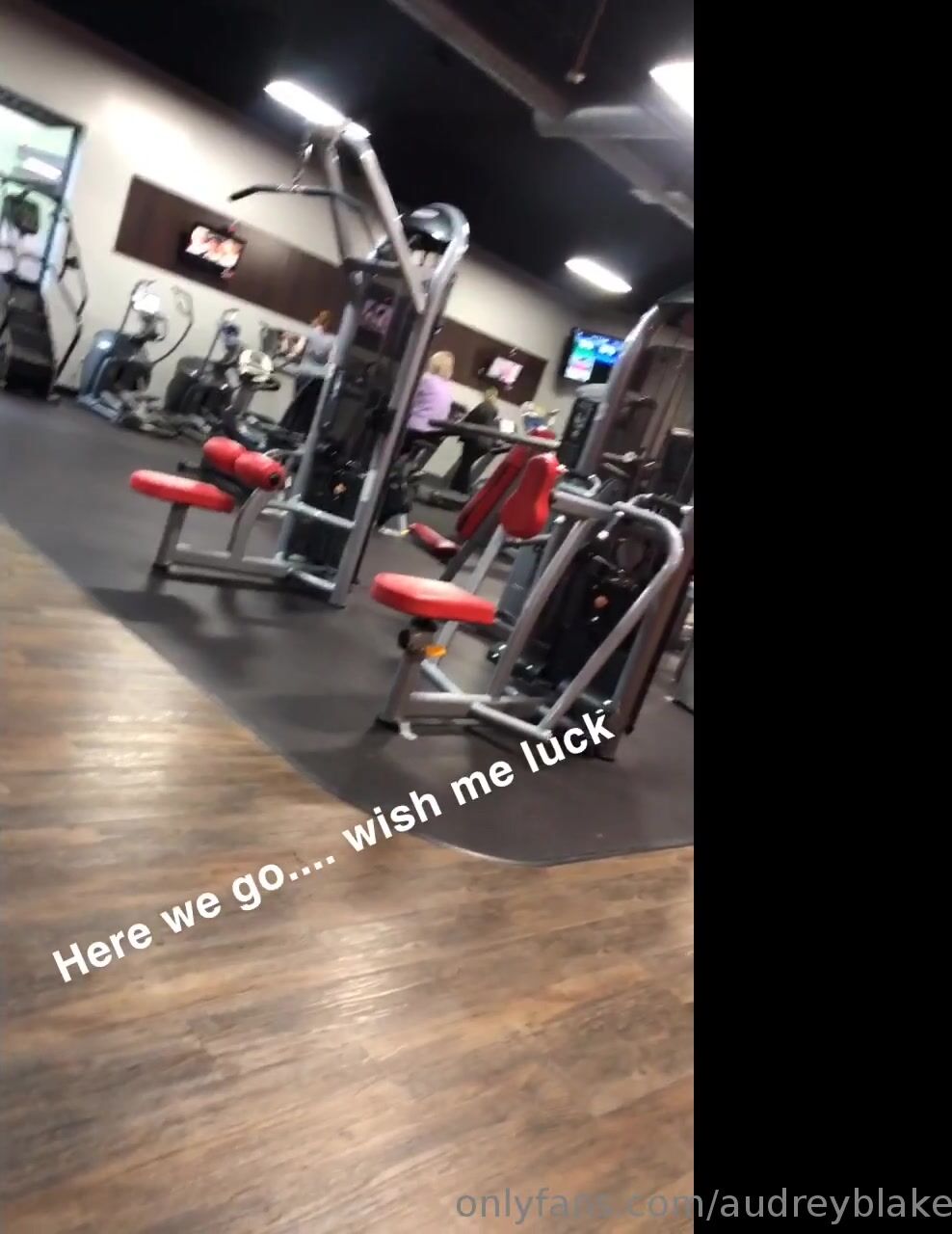 AudreyBlake Huge Tits Blonde Bating At The Gym