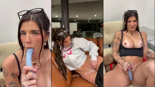 Arikytsya – Solo-Masturbation vor dem Lieferanten