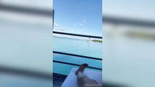 Mulan Hernandez Masturbates With Sex Toy In Public Her POV
