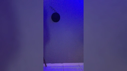 Moon Lighty Dildo Handjob In Costume