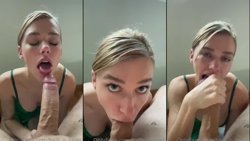 Halli_n_lover Suging og svelging av sæd POV