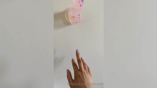 Charlottiie Funny Dildo Handjob