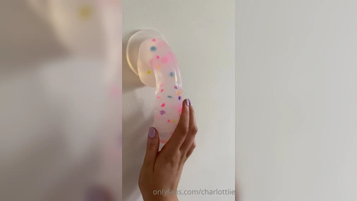 Charlottiie Funny Dildo Handjob