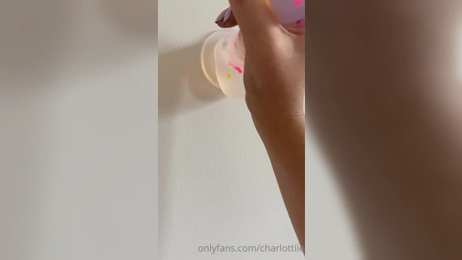 Charlottiie Funny Dildo Handjob