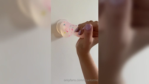 Charlottiie Funny Dildo Handjob