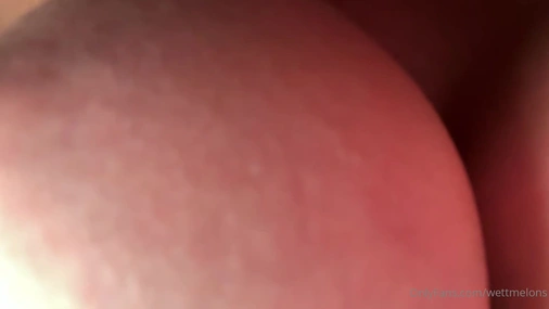 Wettmelons - Big Dick Fucking Tight Pussy in POV With Dripping Creampie