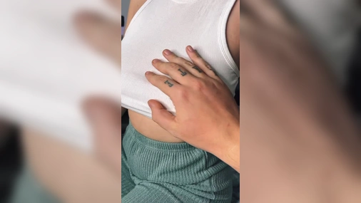 Blackwidof Stripping And Playing with Big Boobs
