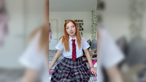Penny Petite - Masturbating Tight Pussy in Slutty Outfit