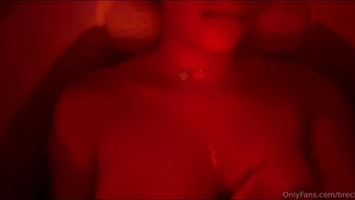 Breckie Hill Teasing Tight Butthole And Nipples