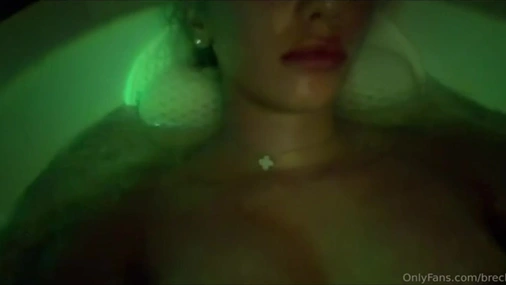 Breckie Hill Teasing Tight Butthole And Nipples
