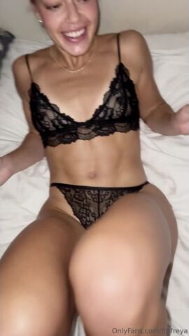 Swedish Freya Fucked In Black Lingerie