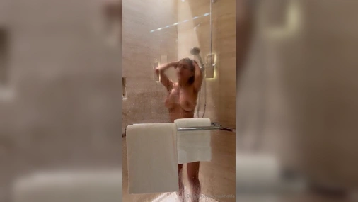 Mia Khalifa Livestreaming Nude In Shower
